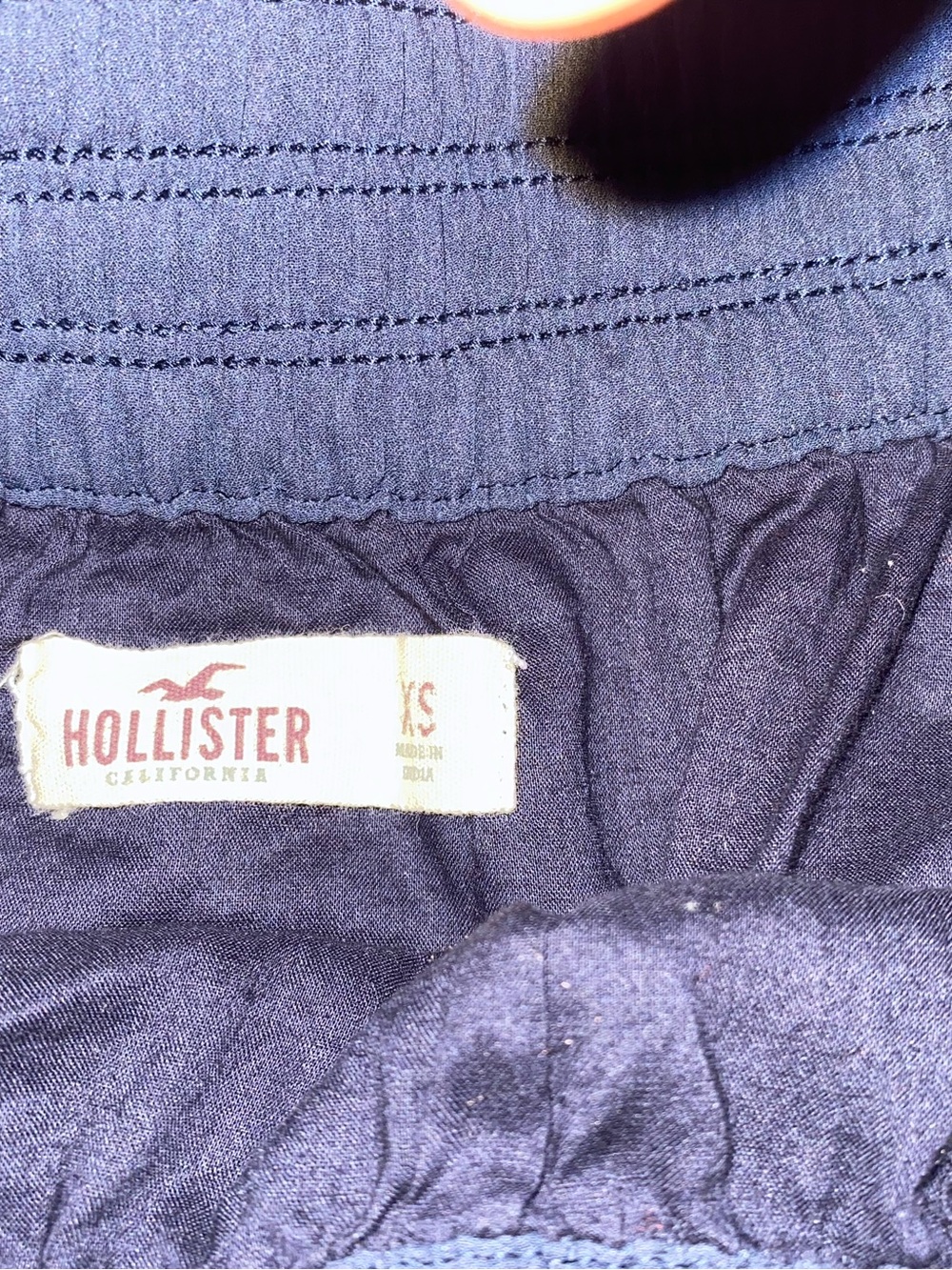 Hollister Navy Ruffle Skirt - Picture 3 of 4